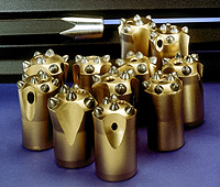 Button drill bits